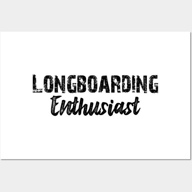 Longboarding Enthusiast Wall Art by KC Happy Shop